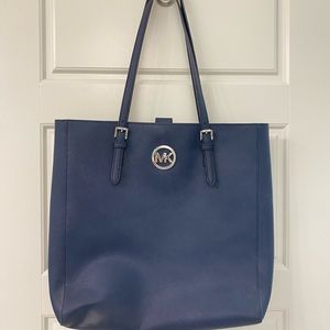 Michael Kors Navy Tote